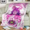 Mighty Morphin Power Rangers Its Morphin Time Pink Custom Soft Blanket