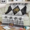 Mighty Morphin White Power Rangers Ugly Christmas Custom Soft Blanket