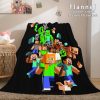 Minecraft Blanket 586