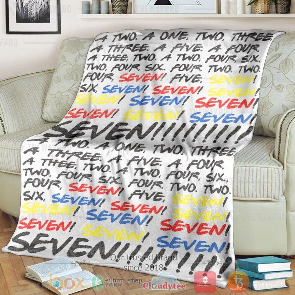 Movie Friends Monica Custom Soft Blanket Movie Friends Monica Custom Soft Blanket