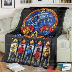 Movie St Stained Glass Custom Soft Blanket