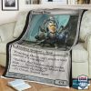 Mtg Game Mbs Training Drone Card Fleece Blanket
