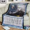 Mtg Magic The Gathering Distant Memories Fleece Blanket