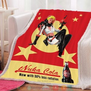 Nuka Cola Throw Blanket