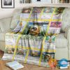 Pokemon Bidoof Cards Blanket