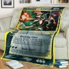 Pokemon Charizard Star Gold Star Dragon Blanket