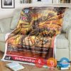 Pokemon Digimon Volcanicdramon Soft Blanket