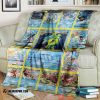 Pokemon Gyarados Cards Version 2 Soft Blanket