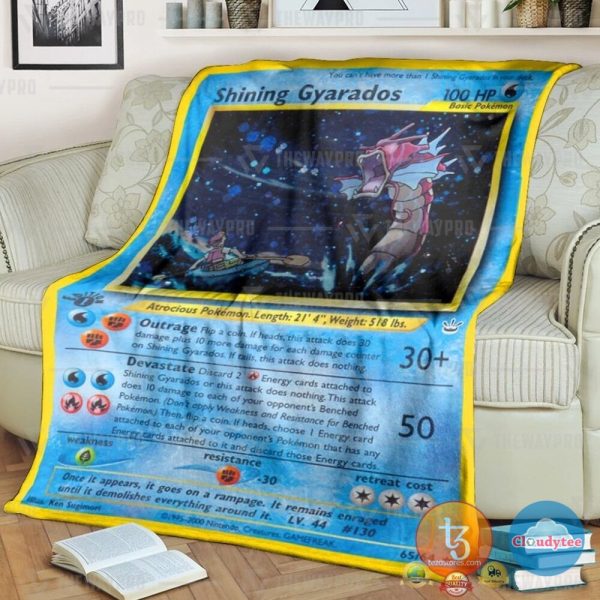 Pokemon Shining Gyarados Neo Revelation Blanket 2