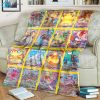 Pokemon Trading Card Game Soft Blanket