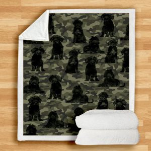 Portuguese Water Camo Blanket