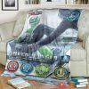 Power Ranger Spd Green Ranger Custom Soft Blanket
