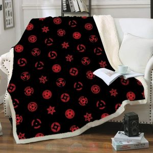 Sharingan Custom Throw Blanket