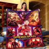 Spider Man Movie Peter Parker Fleece Blanket