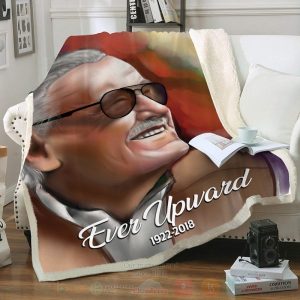 Stan Lee Fans Made Tribute Custom Throw Blanket