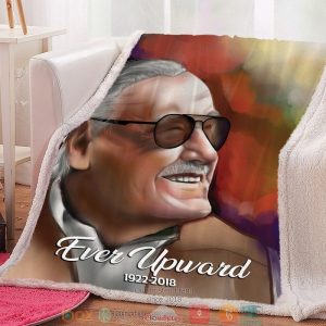 Stan Lee Fans Made Tribute Throw Blanket