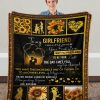 Sunflower To My Girlfriend I Was A Little Late To Be Your First Love Quilt Blanket
