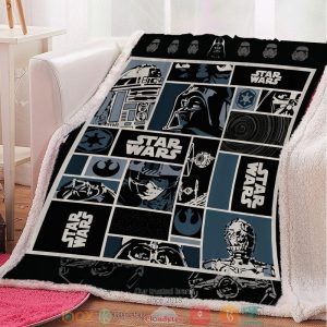 Sw Characters Throw Blanket
