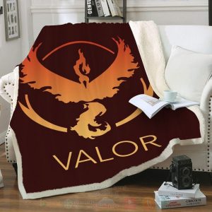 Team Valor Custom Throw Blanket