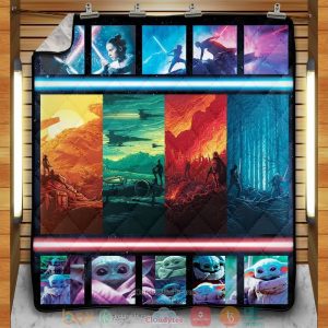 The Force Awakens Quilt Blanket