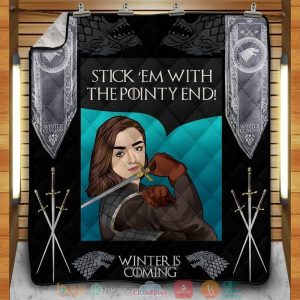 The Pointy End Quilt Blanket