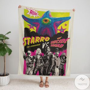 The Suicide Squad Vs Starro Fleece Blanket