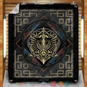 True Heroes Never Die Quilt Blanket