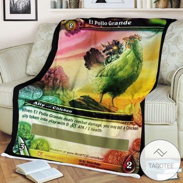 World Of Warcraft El Pollo Grande Soft Blanket Tagotee