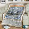 Yu Gi Oh Blue Eyes Cosmic Burst Dragon Blanket