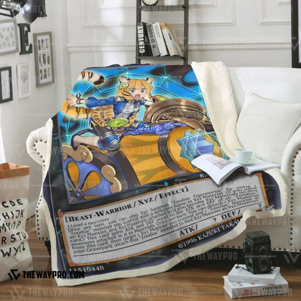 Yu Gi Oh Zoodiac Tigermortar Blanket 3