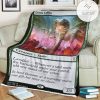 Znr 193 Lotus Cobra Mtg Game Magic The Gathering Fleece Blanket
