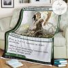 Znr 216 Vastwood Fortification Mtg Game Magic The Gathering Fleece Blanket