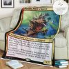 Znr 234 Phylath World Sculptor Mtg Game Magic The Gathering Fleece Blanket
