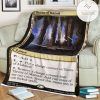 Znr 265 Throne Of Makindi Mtg Game Magic The Gathering Fleece Blanket
