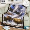 Znr 267 Plains Mtg Game Magic The Gathering Fleece Blanket