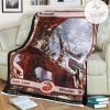 Znr 277 Mountain Mtg Game Magic The Gathering Fleece Blanket