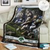 Znr 279 Forest Mtg Game Magic The Gathering Fleece Blanket