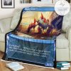 Znr 295 Ruin Crab Mtg Game Magic The Gathering Fleece Blanket