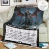 Znr 346 Taborax Hope S Demise Mtg Game Magic The Gathering Fleece Blanket