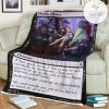 Znr 96 Deadly Alliance Mtg Game Magic The Gathering Fleece Blanket