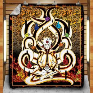 Nine Tails Chakra Mode Blanket