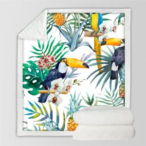 Toucan Birds Blanket
